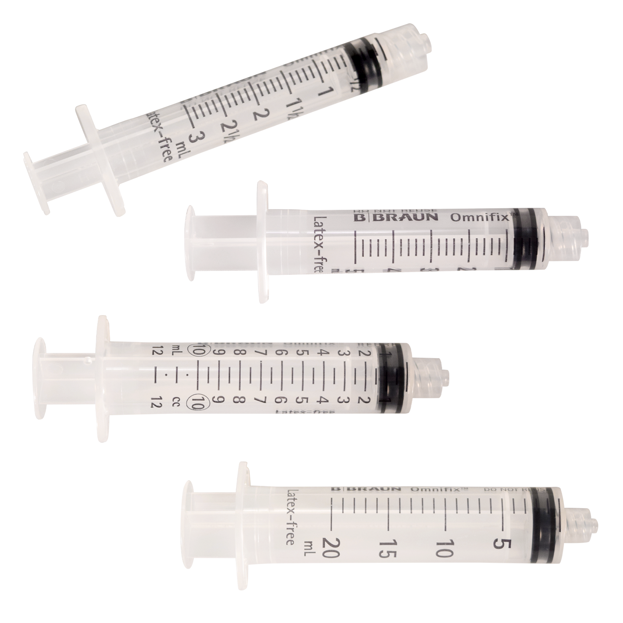 Syringes (w/ luer lock tip)