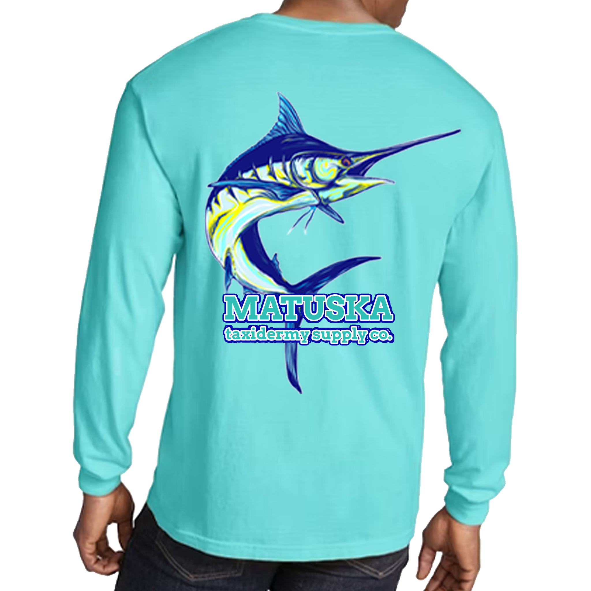 Long Sleeve Shirt (Marlin Logo) - Matuska Taxidermy Supply Company