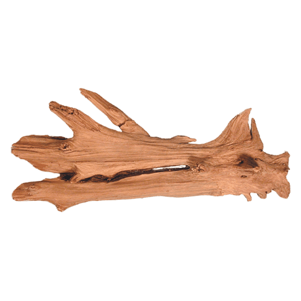 Tumbled Cedar Driftwood (Flat Back) - Matuska Taxidermy Supply Company