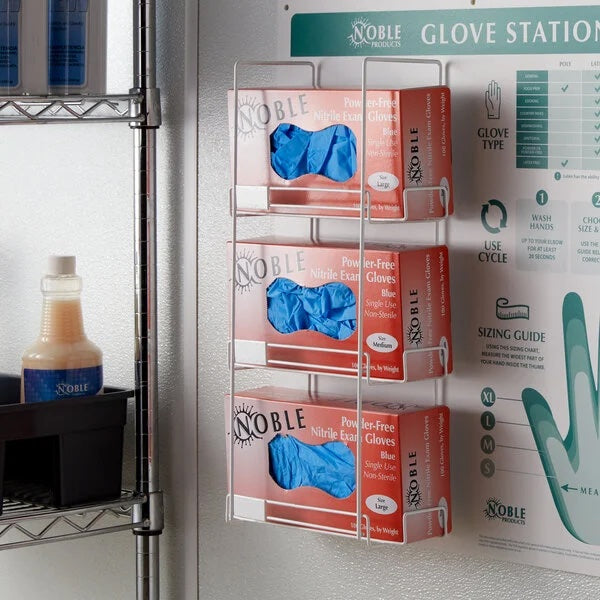 Glove Dispenser Rack (3 Tiered)