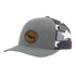 Richardson 112 Trucker Hat - Gray/Flag (MT Patch)