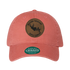 Legacy Baseball Hat - Coral (Deer Patch)