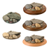 Base de roca/madera flotante - Oval grande