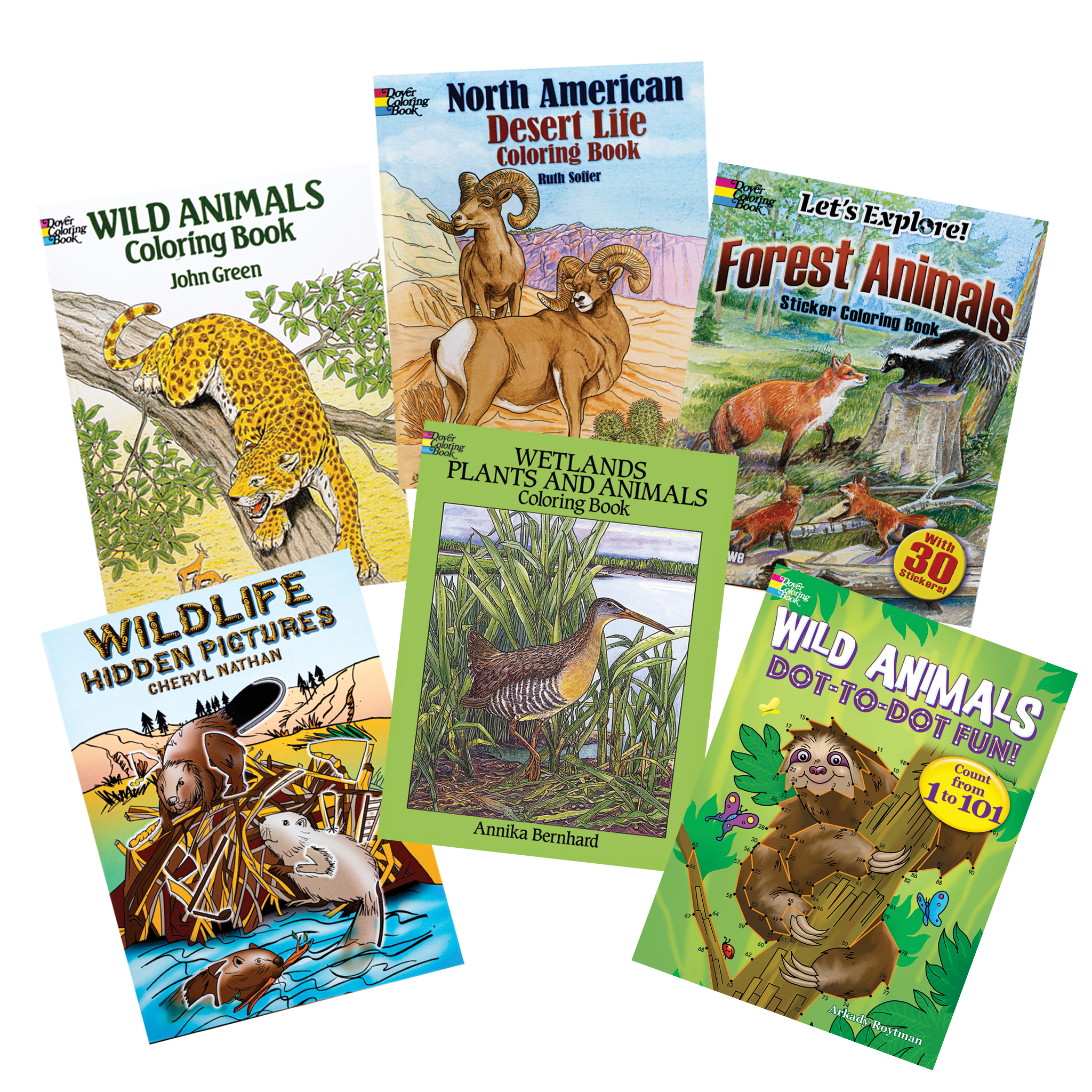 Wildlife Coloring Books