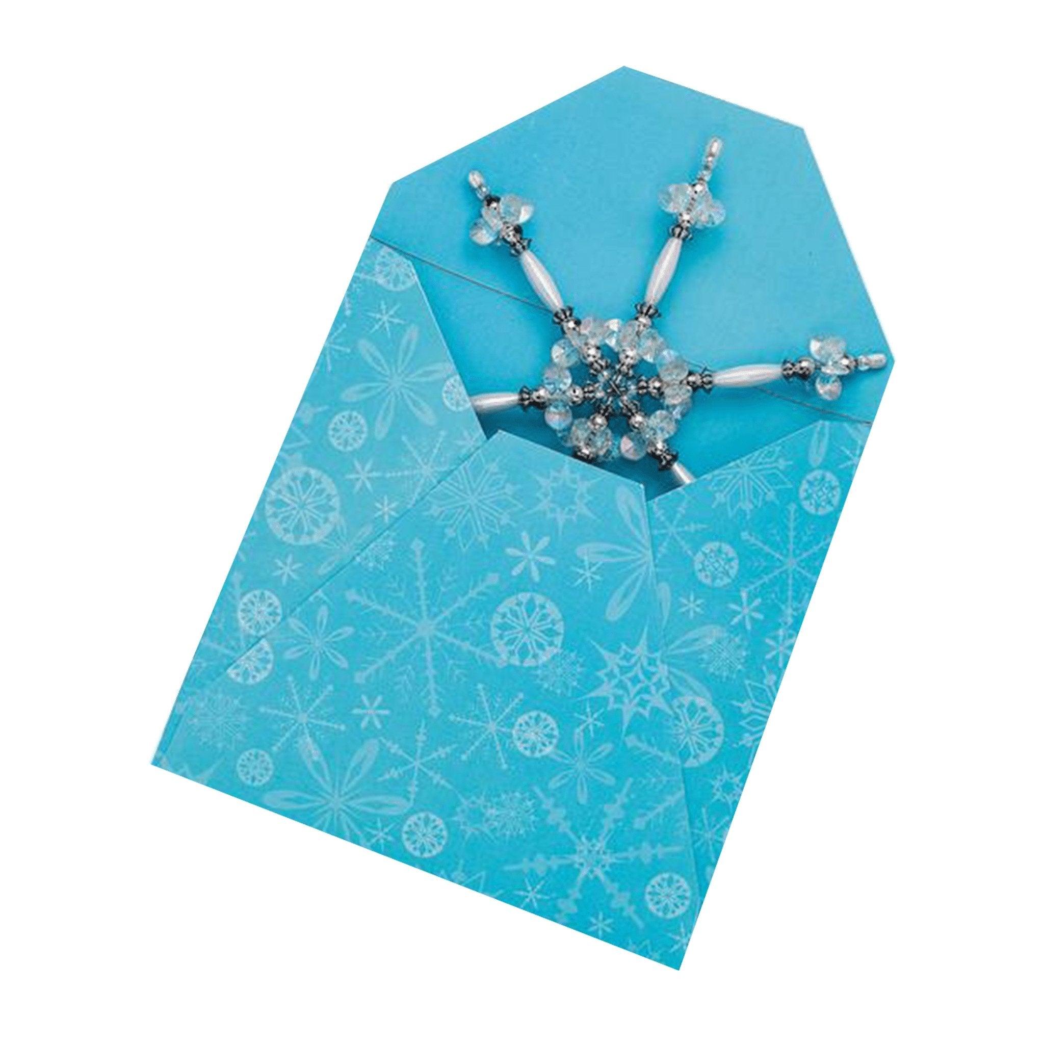 Beaded Snowflake Ornaments - Matuska Taxidermy Supply Company