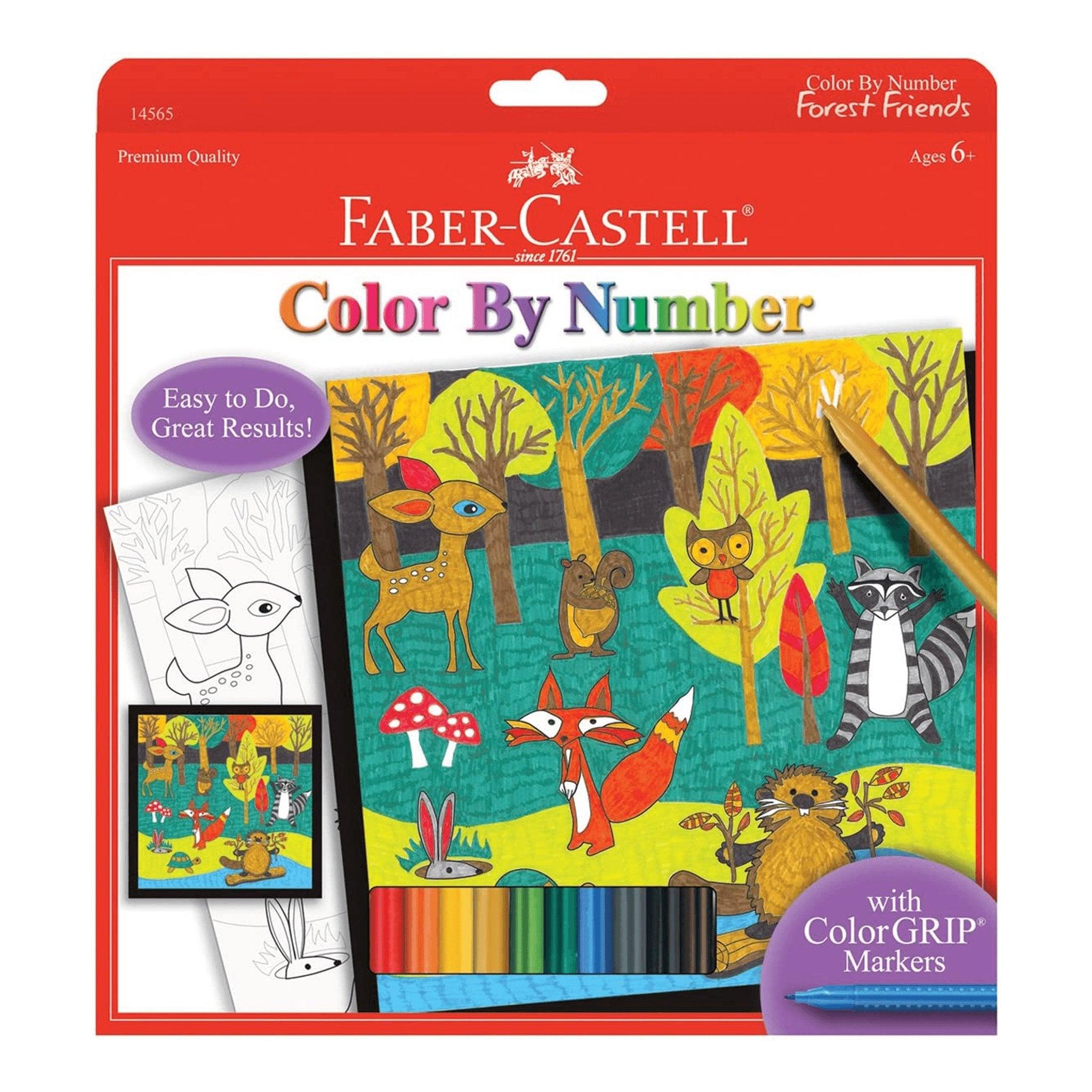 Color by Numbers Kit (Forest Friends) - Matuska Taxidermy Supply Company