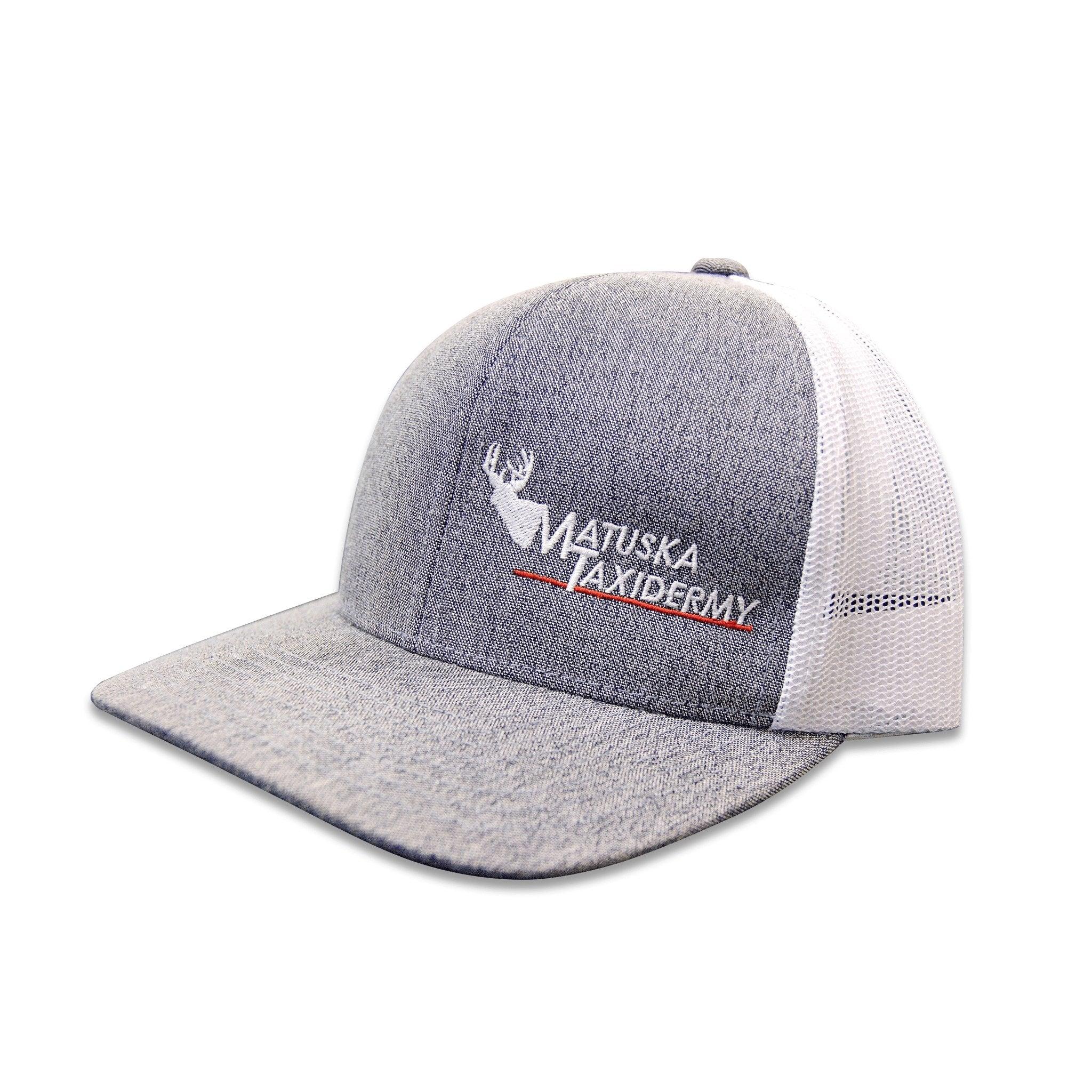 Flexi Fit Grey Snapback Cap - Matuska Taxidermy Supply Company