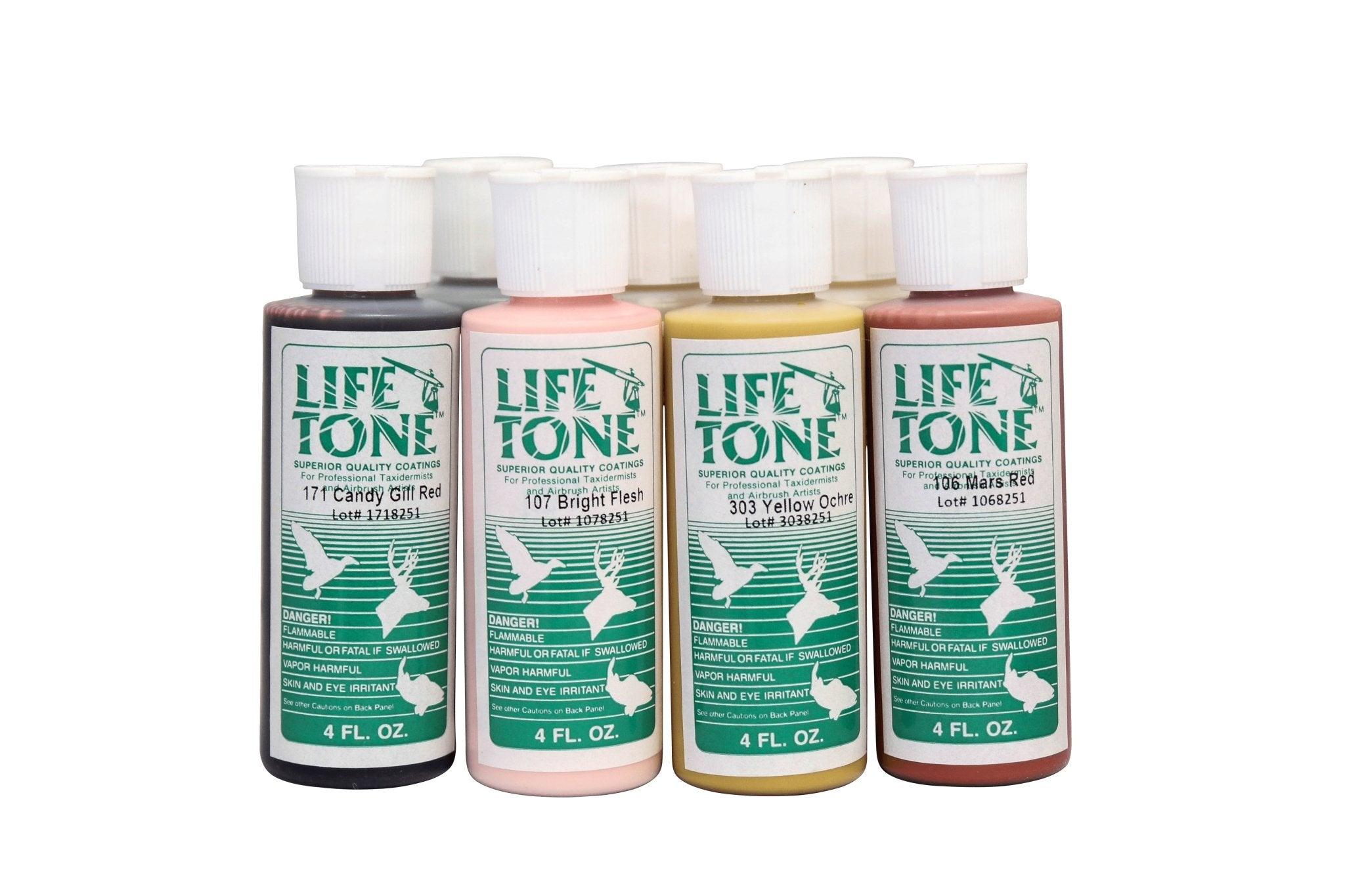 Life Tone Lacquer Paints 4 oz. - Matuska Taxidermy Supply Company