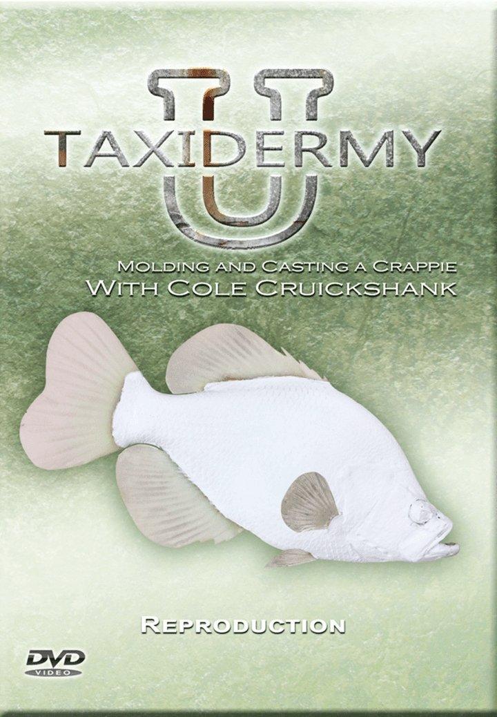 Molding & Casting a Crappie w/ Cole Cruickshank DVD by Taxidermy University - Matuska Taxidermy Supply Company
