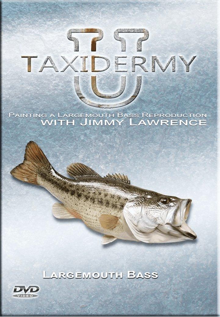 Painting a Largemouth Bass w/ Jimmy Lawrence DVD by Taxidermy University - Matuska Taxidermy Supply Company
