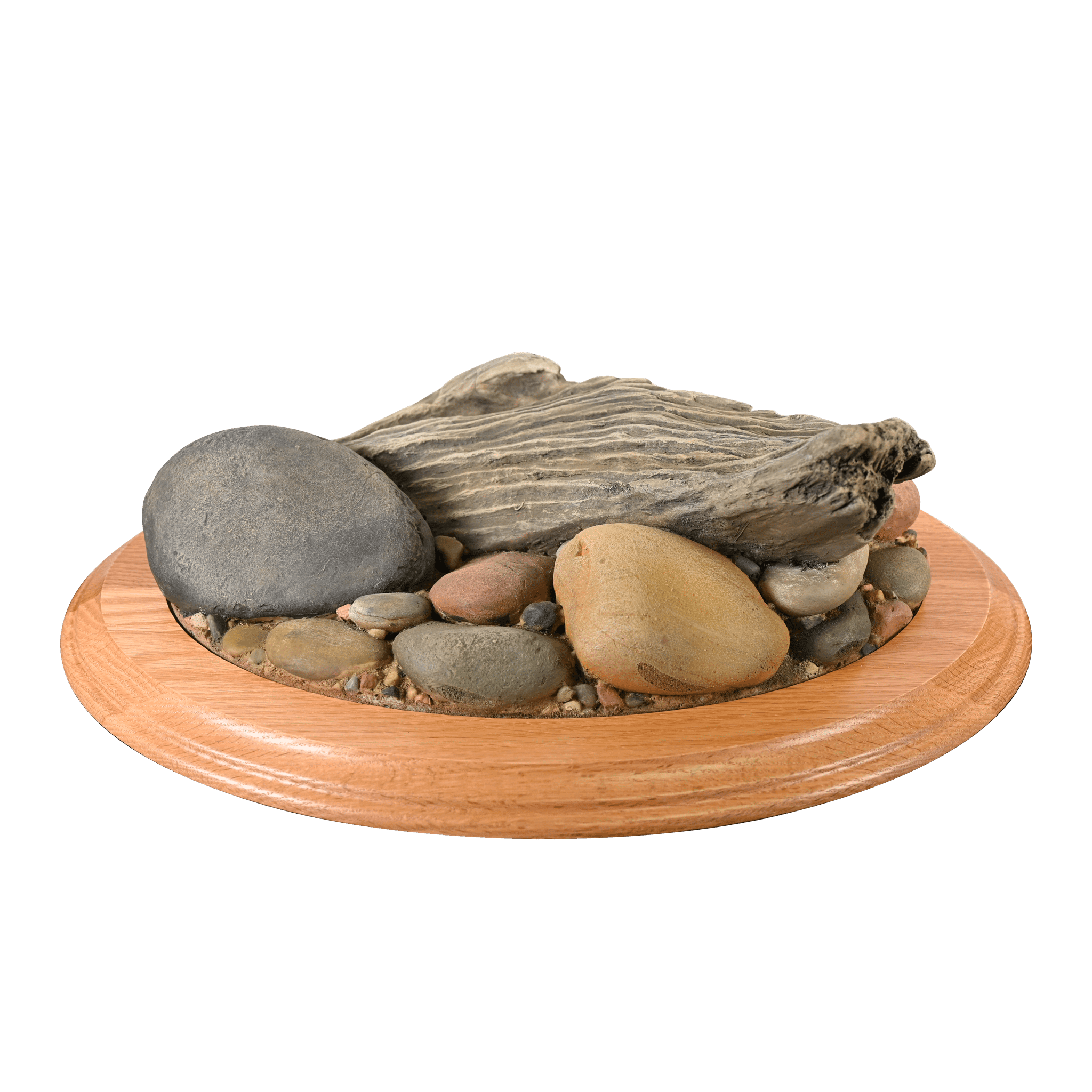 Rock/Driftwood Base (Large Oval) - Matuska Taxidermy Supply Company