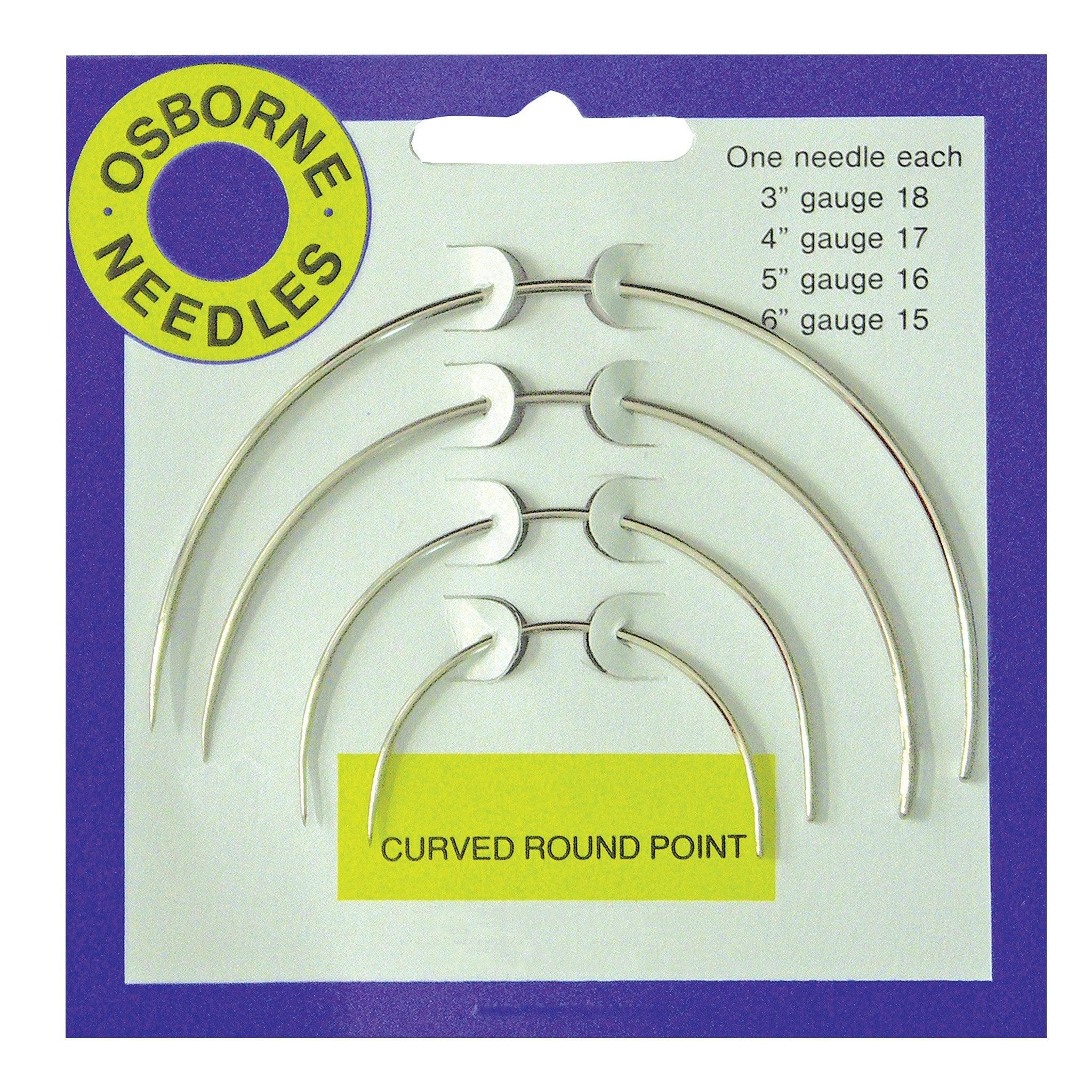 Sewing Needles (Curved Round Point) - Matuska Taxidermy Supply Company