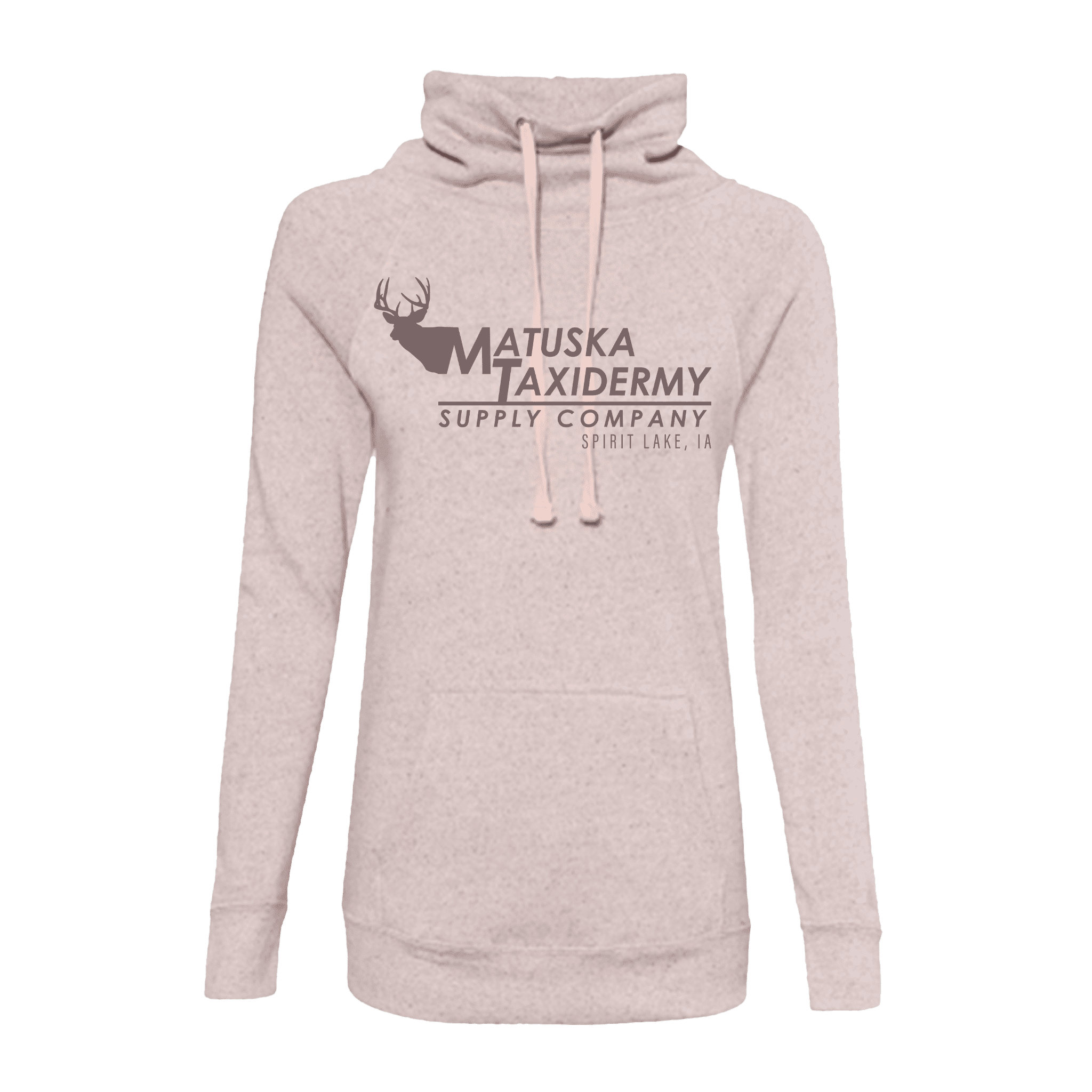 Women's Long Sleeve Cowl Neck Sweatshirt - Matuska Taxidermy Supply Company